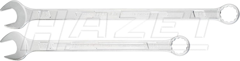 HAZET Ring-Maulschlüssel (extra lang, schlanke Bauform, 10teilig) 600LG/10