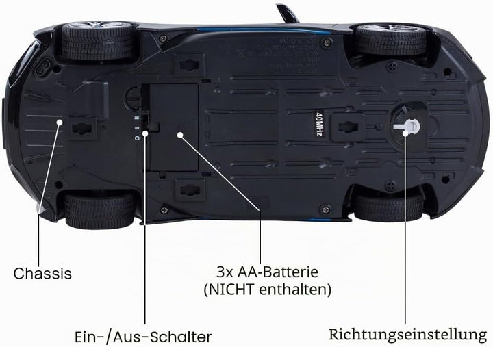 Rastar RC Auto | 1:14 BMW i8 Funkferngesteuertes Spielzeugauto, Modellfahrzeug, öffnen der Türen per