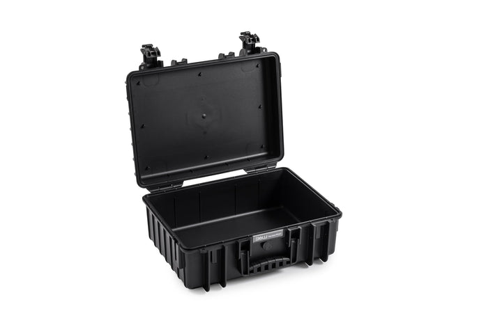 B&W Transportkoffer Outdoor - Typ 5000 - Schwarz - Wasserdicht nach IP67 Zertifizierung, Staubdicht,