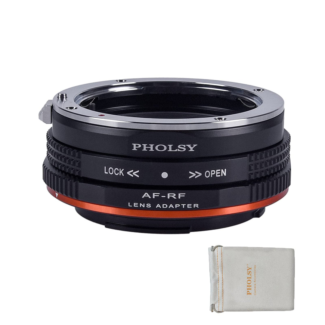 PHOLSY Objektivadapter Manueller Fokus mit dem Blendensteuerring Kompatibel mit Sony A und Minolta A