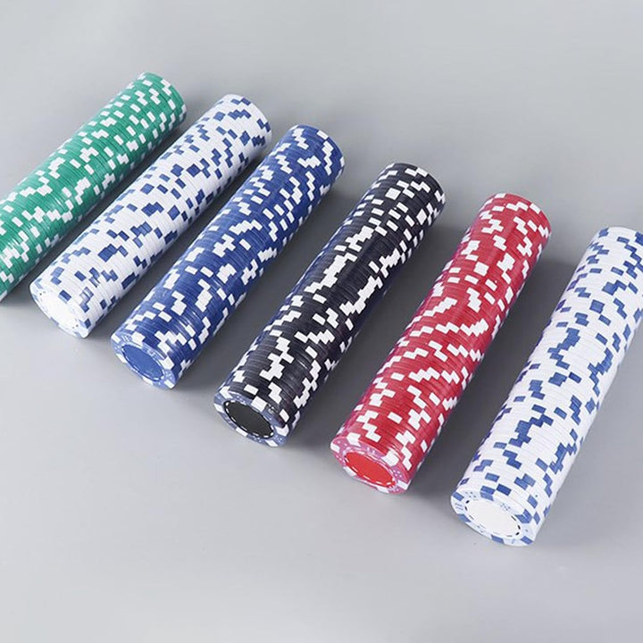 Pokerchips-Set Mit Etui | Blackjack-Poker-Chips-Set | Pokerset Für Kartenclubs, Hochwertiges Pokerch