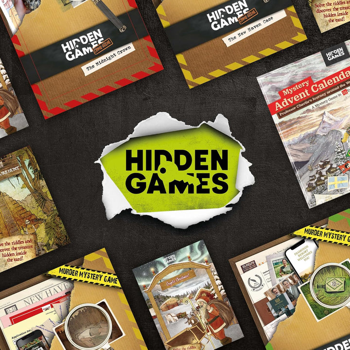 Hidden Games Crime Scene - The case of Little Gomersal - British UK - Realistic crime scene game, ex