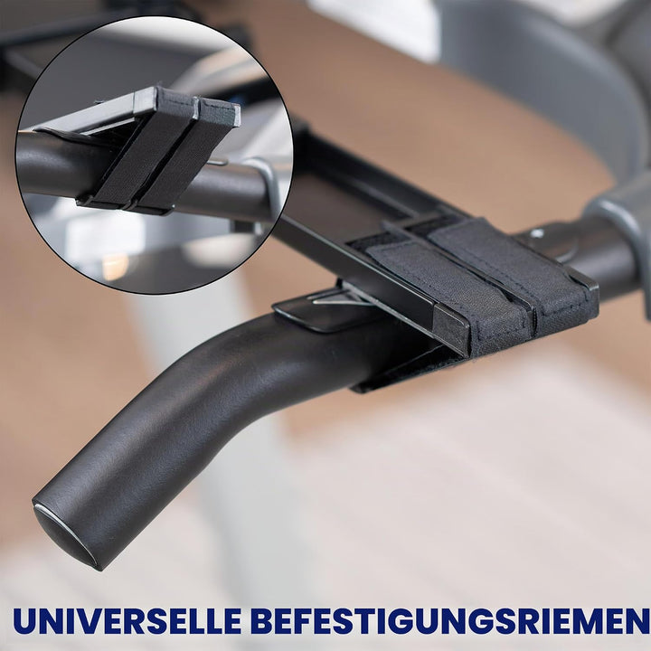 VIVO Universal Holz Laptop Laufband Schreibtisch, Einstellbare Ergonomische Notebook Halterung Ständ