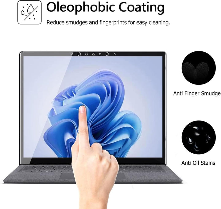 MEGOO Displayschutzfolie für Microsoft Surface Laptop 5/ Surface Laptop 4 (15 Zoll),Einfache Install