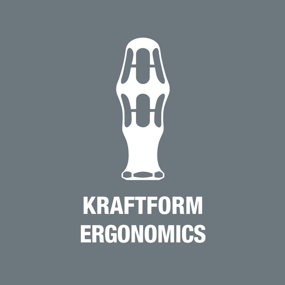 Wera 7432 Kraftform einstellbare Drehmomentschraubendreher mit Rapidaptor Schnellwechselfutter, 1/4