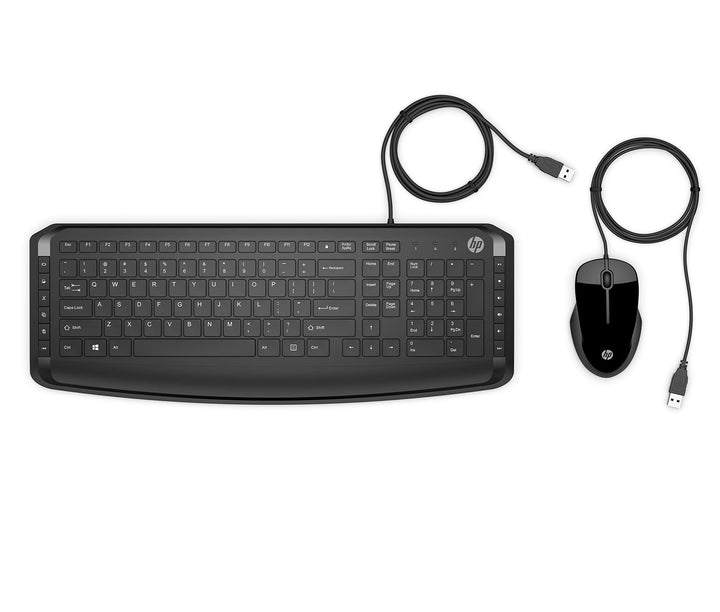 HP Pavilion 200 kabelgebundene Tastatur und Maus - (1600 DPI, USB 2.0-Anschluss, LED-Anzeige, Window