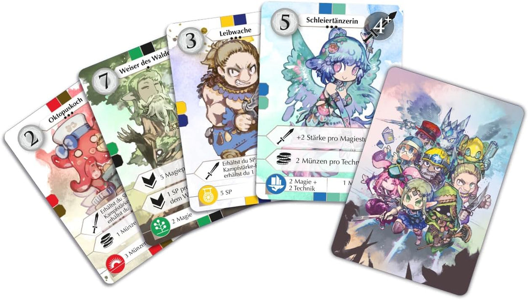 HeidelBär Games YRO: Dein Weg zur Gildenlegende - Innovatives Kartenspiel aus Japan - Strategisches