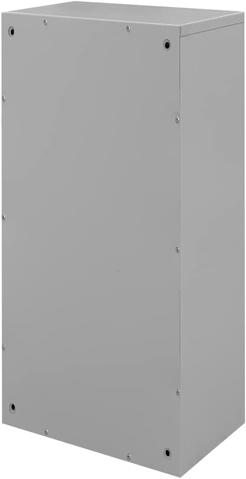 Mehrfamilienhaus 7 Parteien GLM grau RAL 7035 Briefkastensysteme 25cm Tief 7 Kassettenpostali, 7 Kas
