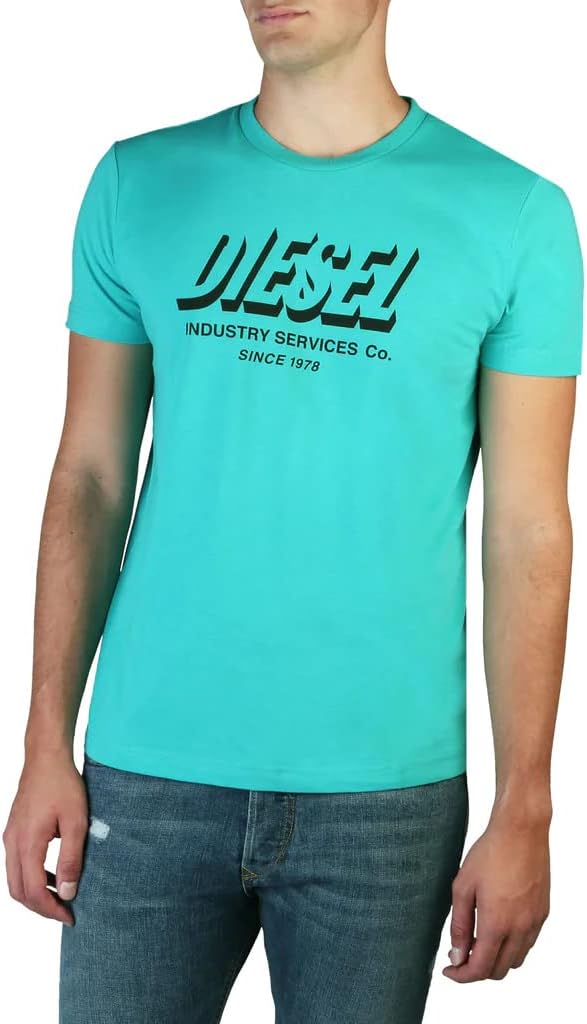 Diesel Herren T-diegor-k52 T-Shirt M Schwarz, M Schwarz