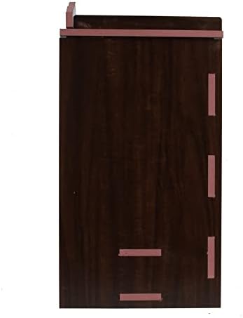 CrazyInk Crazyink-512 Puja-Tempel aus Holz, zum Aufhängen, für Zuhause, für Pooja-Zimmer, Mandirholz