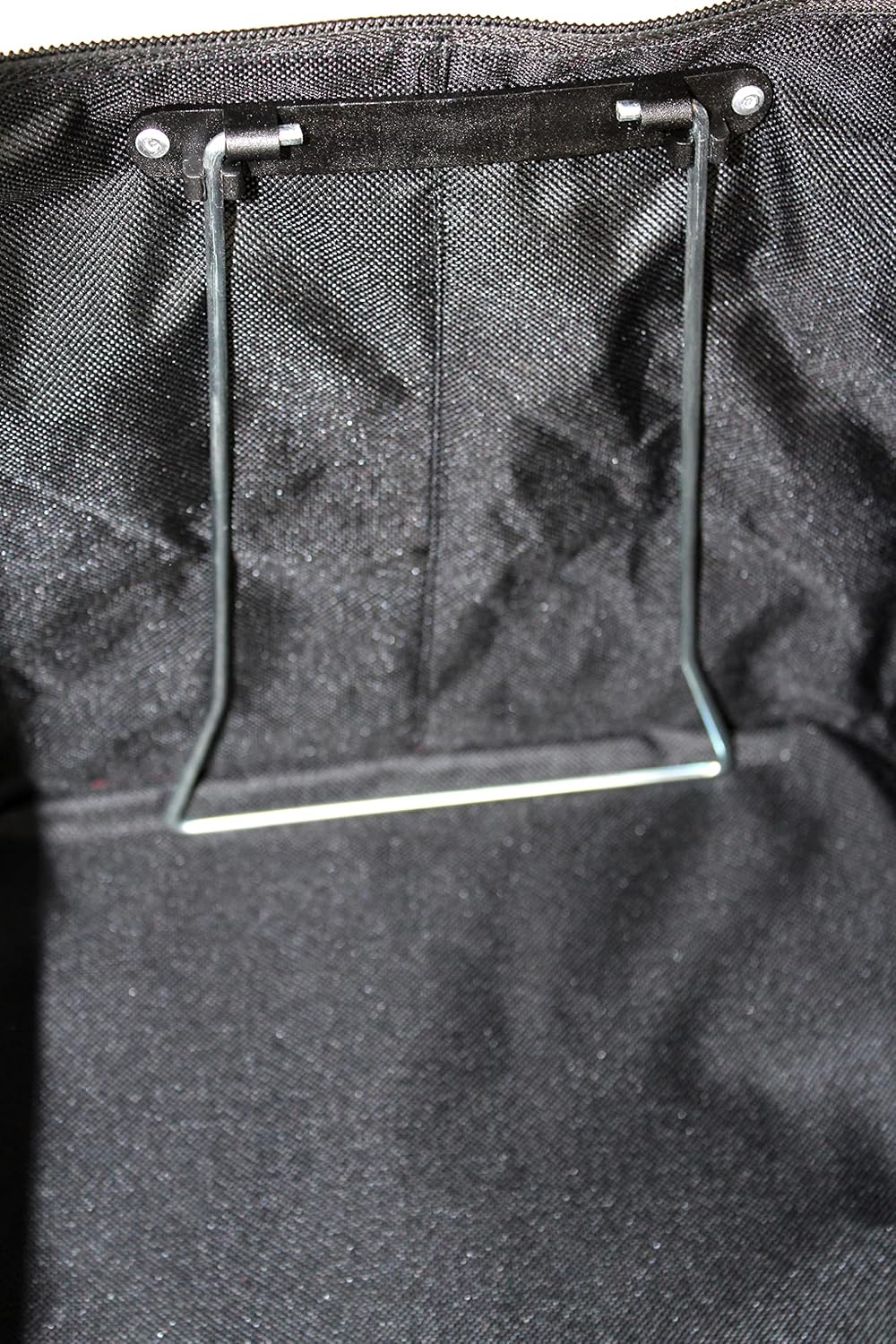 EINKAUFSKORB schwarz faltbar 26 Ltr. Klappkorb mit Henkel und Deckel