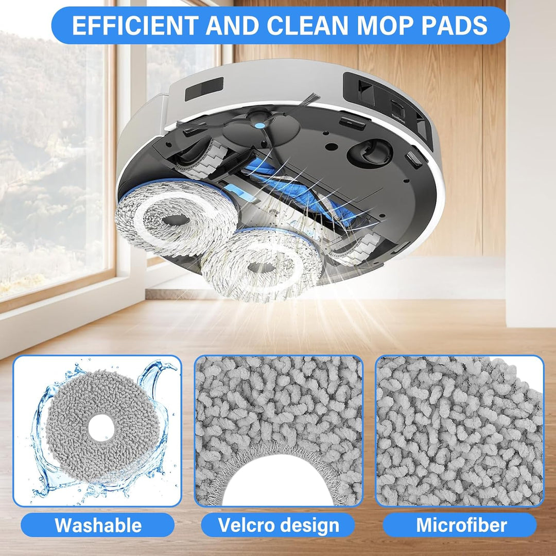 Zubehör für Ecovacs DEEBOT T30S, Ersatzteile für Ecovacs Deebot T30S PRO Staubsauger, 1 Hauptbürste,