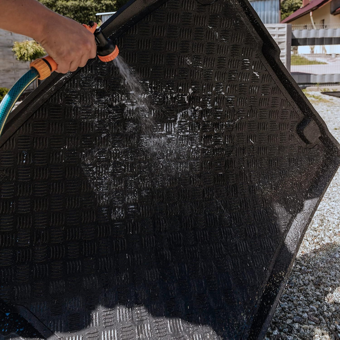 M MOTOS Kofferraumwanne Kofferraummatte passt für Ford Fusion 2002-2012 Kompletter Schutz für Ihr Au