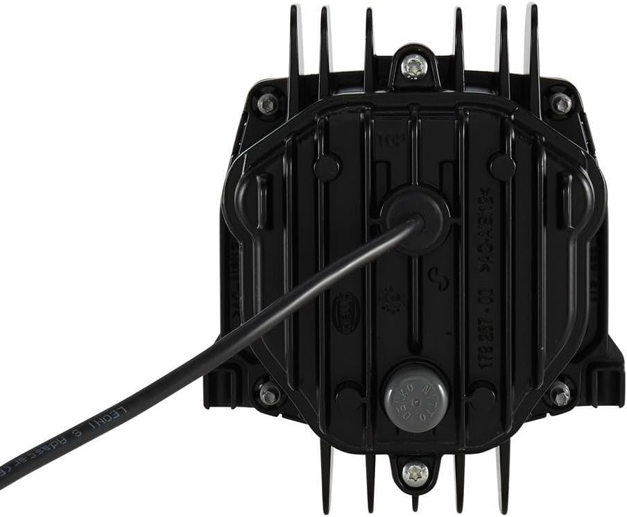 HELLA - LED/DE-Hauptscheinwerfer - 90mm Performance Bi-LED L70 - 24/12V - rund - Einbau - Lichtschei