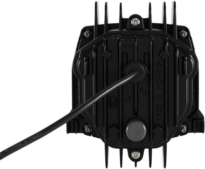 HELLA - LED/DE-Hauptscheinwerfer - 90mm Performance Bi-LED L70 - 24/12V - rund - Einbau - Lichtschei