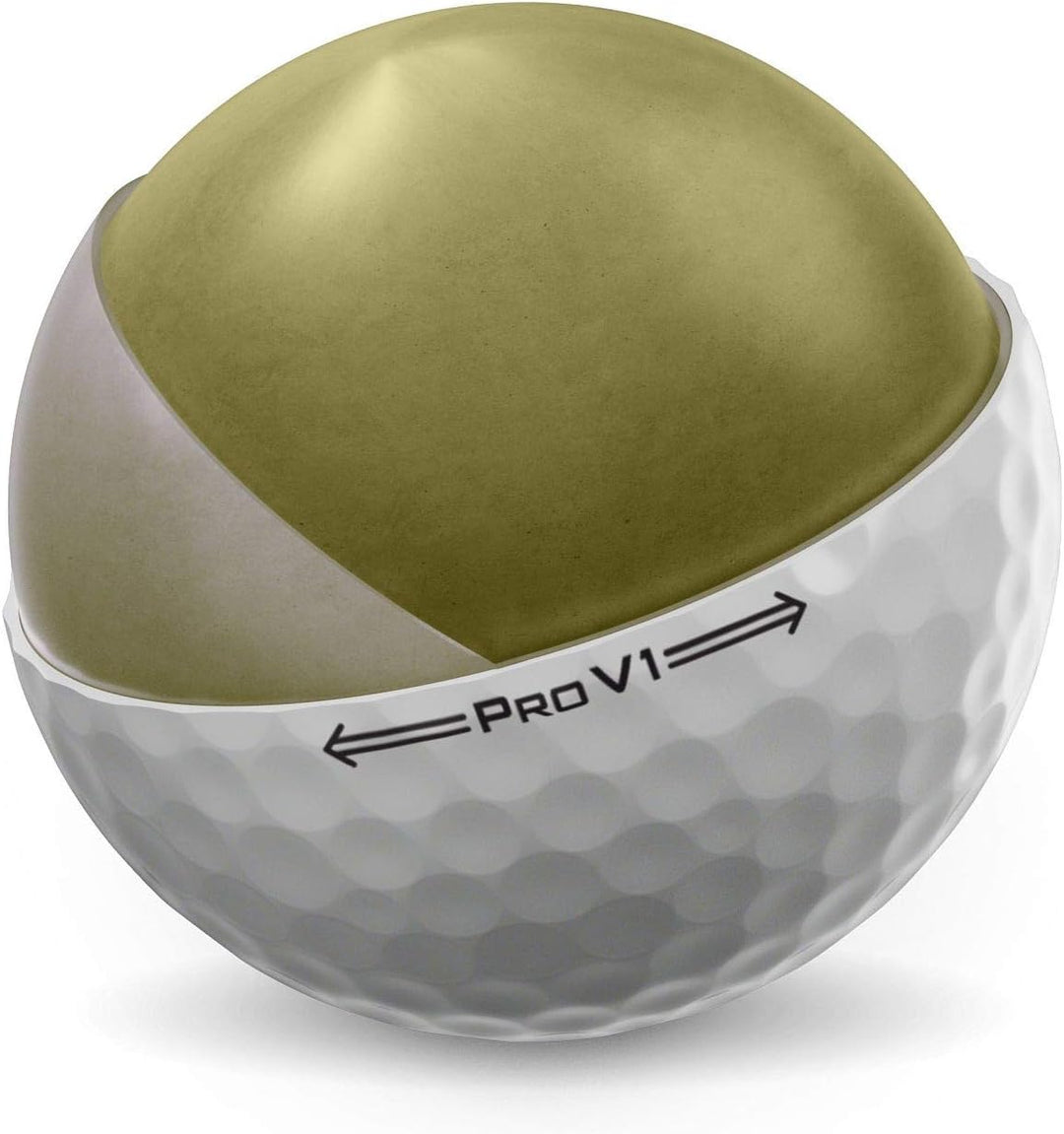 Titleist Pro V1 Golfbälle, 12 Stück, Weiss/opulenter Garten Hohe Ziffern Golfb&#xE4;lle