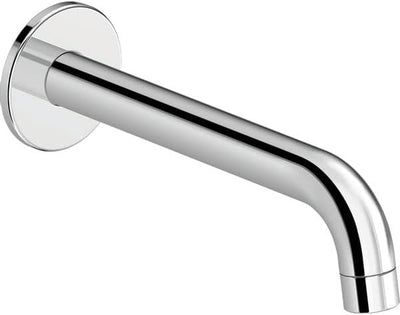 Duravit No.1 Wanneneinlauf, Badewanneinlauf mit runder Wandabdeckung, Zulauf Badewanne, chrom