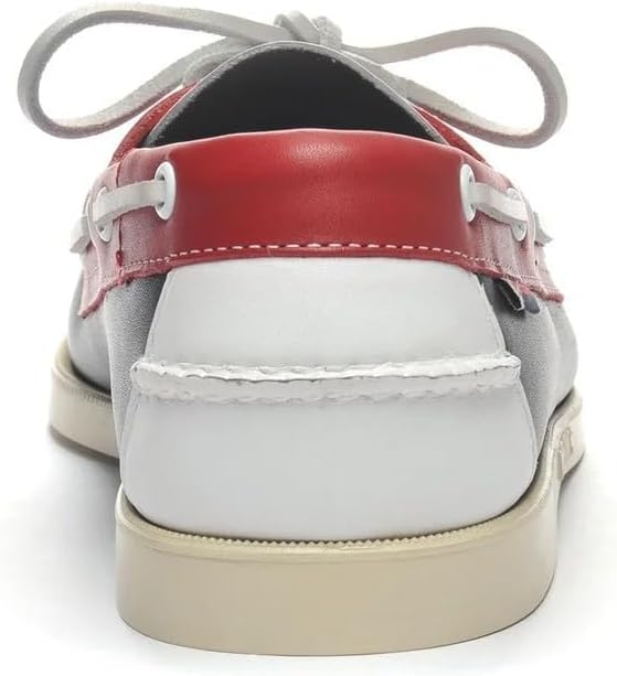 Sebago Herren Portland Spinnaker Bootschuhe 39 EU Mehrfarbig Navy Red White 972, 39 EU Mehrfarbig Na