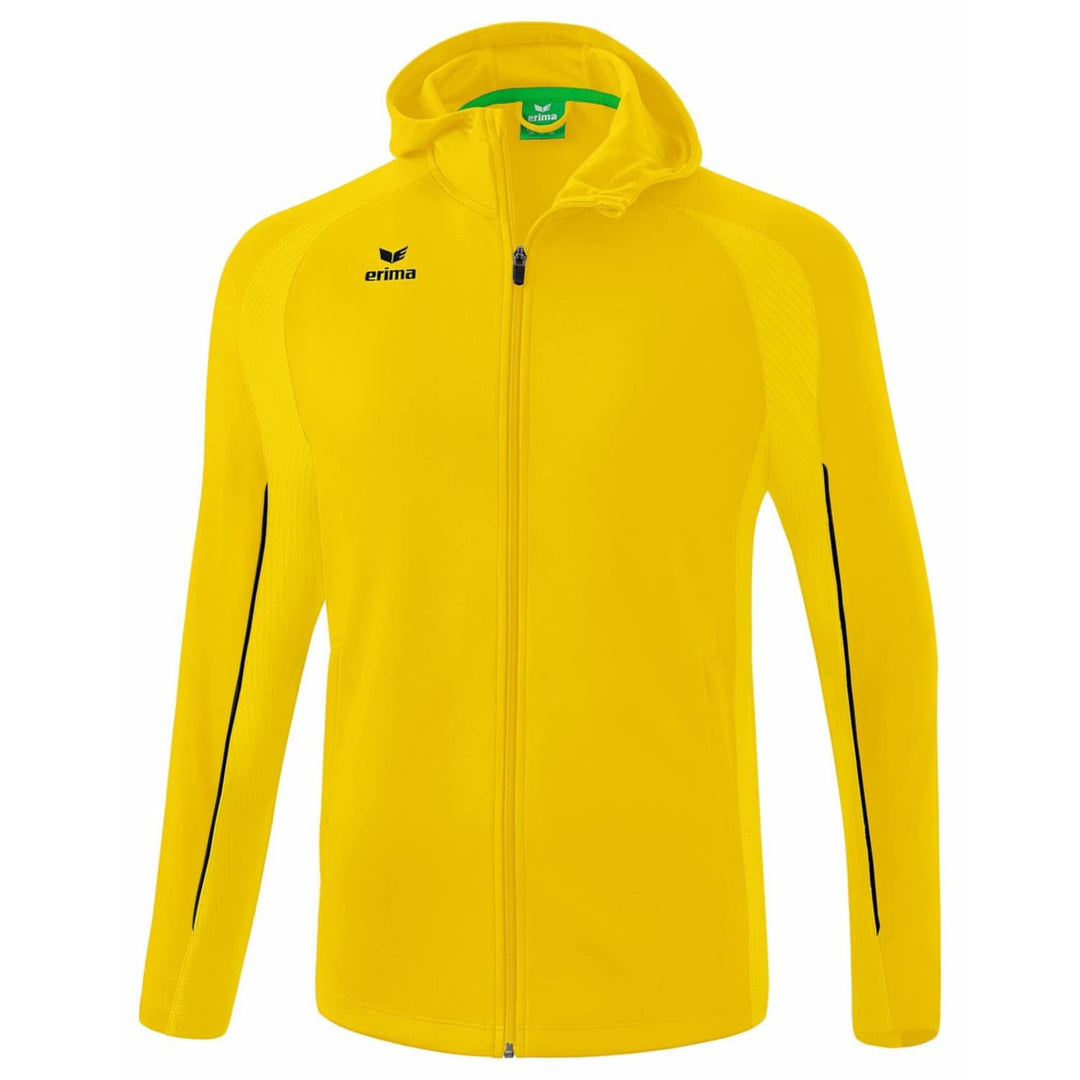 Erima Liga Star Kapuzenjacke Herren S gelb/schwarz, S gelb/schwarz