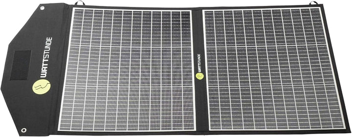 WATTSTUNDE SOLA Ease 100W SunFolder Solartasche - Mobiles 12V Outdoor Solarpanel - faltbares Solarmo