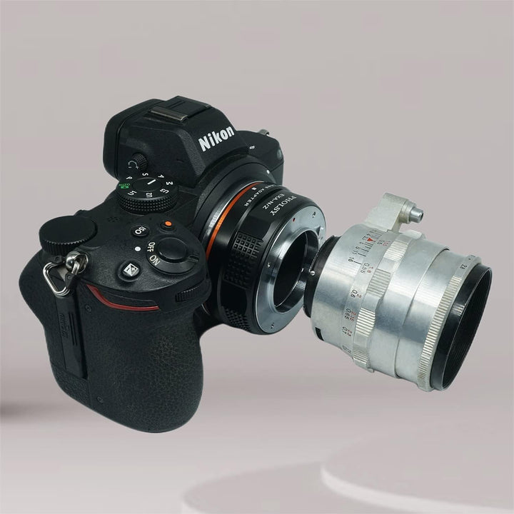 PHOLSY Objektivadapter Kompatibel mit Exakta Mount Objektiv (Nicht Topcon) auf Nikon Z Mount Kamerag