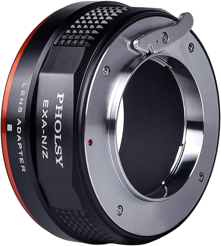 PHOLSY Objektivadapter Kompatibel mit Exakta Mount Objektiv (Nicht Topcon) auf Nikon Z Mount Kamerag