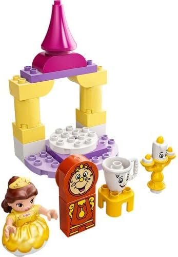 LEGO 10960 DUPLO Belles Ballsaal, Die Schöne und das Biest, Schloss und Prinzessinnen-Spielzeug für