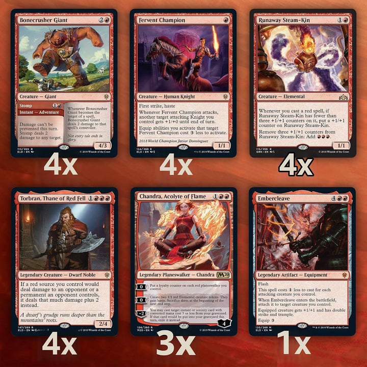 Magic The Gathering Cavalcade Charge Challenger 2020 Deck, Cavalcade Charge