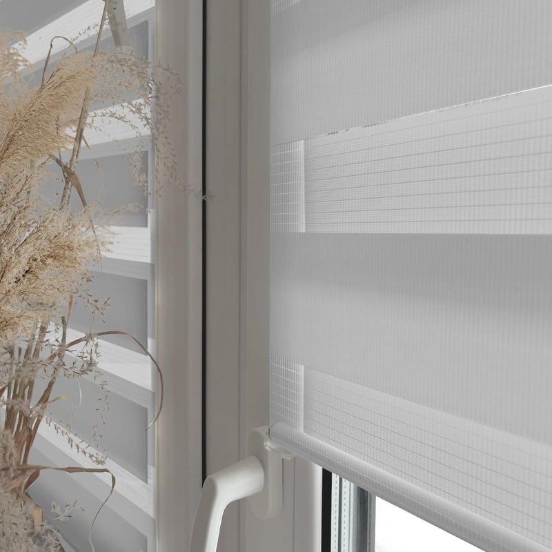 Home-Vision® DuoRollo Klemmfix, Doppelrollo ohne Bohren mit Klämmträgern, Rollos für Fenster und Tür