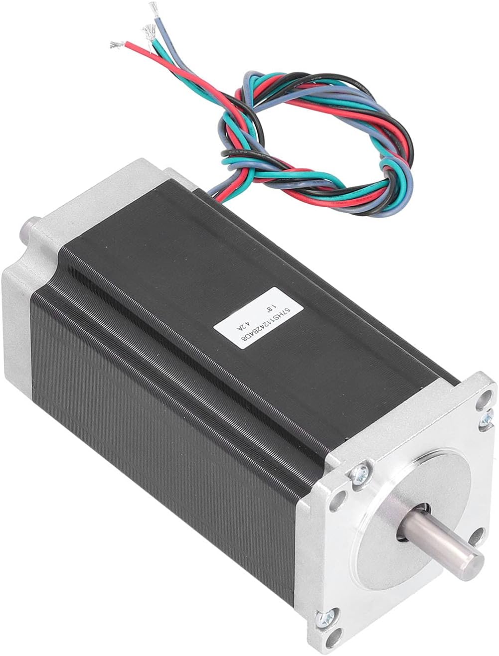 57 Schrittmotor, 24V 4.2A 3Nm High Torsion Motoren mit 8mm Welle für DIY CNC 3D Drucker(57HS11242B4D