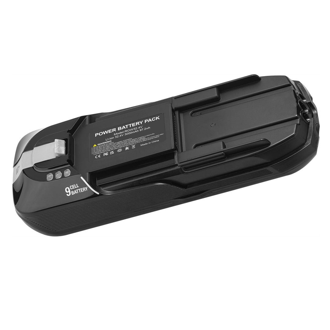 Ersatz Staubsauger Batterie Li-Ion 32.4V 3000mAh für Rowenta ZR0097,X-Force Flex 15.60,Staubsauger B