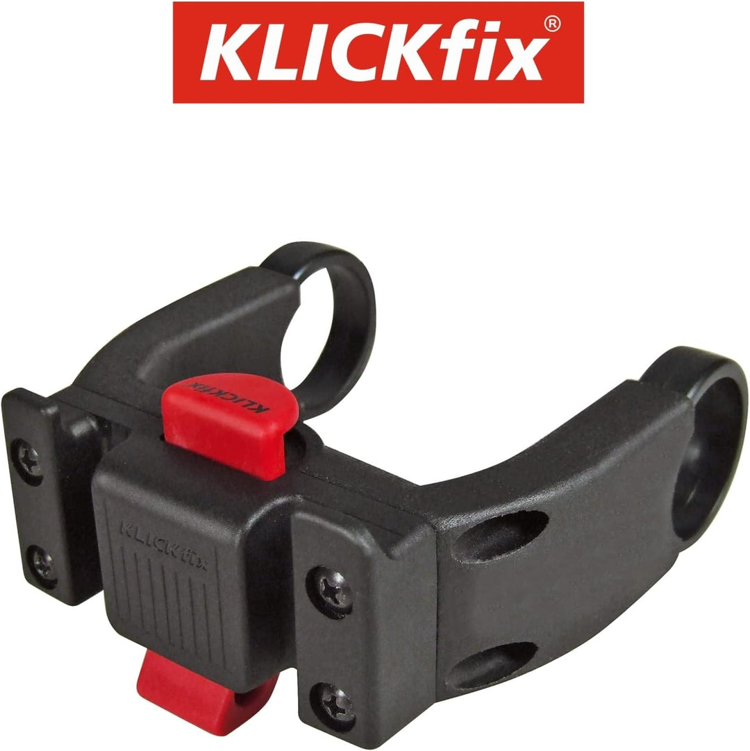 fixbag FB1247134 - Fahrrad-Umhängetasche mit Klickfix Adapterplatte + Lenker Adapter E fürs E-Bike,