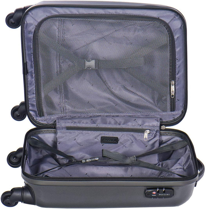 Koffer Reisekoffer Hartschalen Reisegepäck Handgepäck Trolly Puccini® Beautycase Köfferchen Schminkk