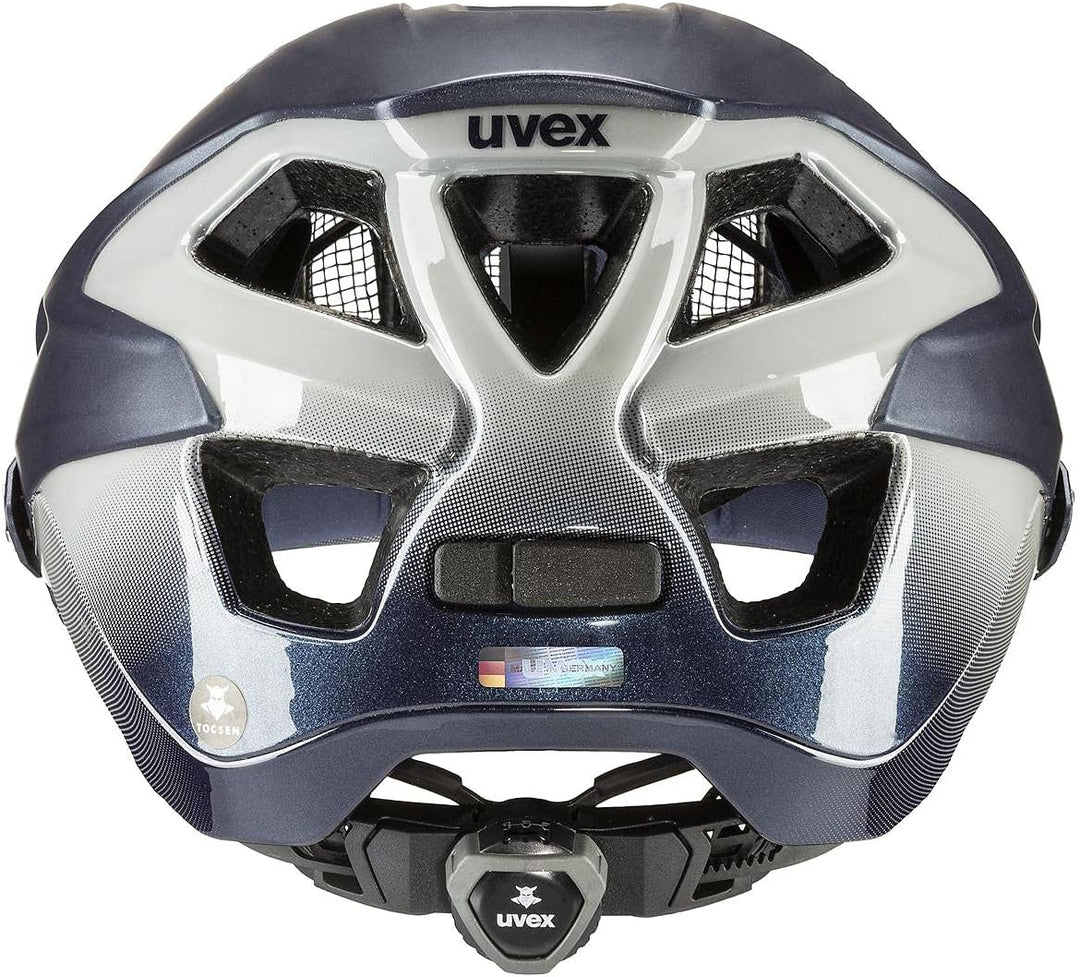 Uvex Quatro Integrale Tocsen All Mountain Enduro MTB Fahrrad Helm matt blau 2023 56-61 cm, 56-61 cm