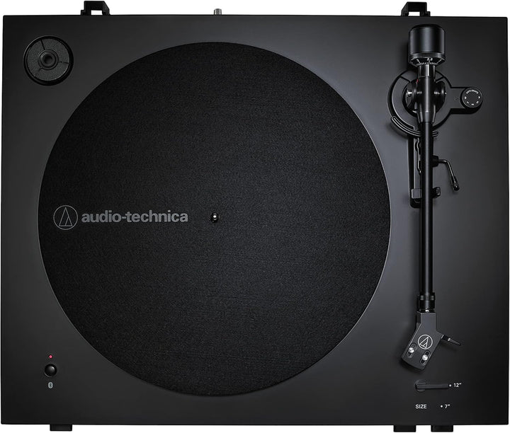 Audio-Technica LP3XBTBK Kabelloser Automatischer Plattenspieler Schwarz Black Bluetooth Single, Blac
