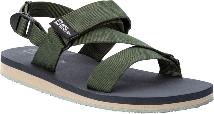 Jack Wolfskin Herren Urban Entdeckung Belt M Sandale 45.5 EU Thyme Green, 45.5 EU Thyme Green
