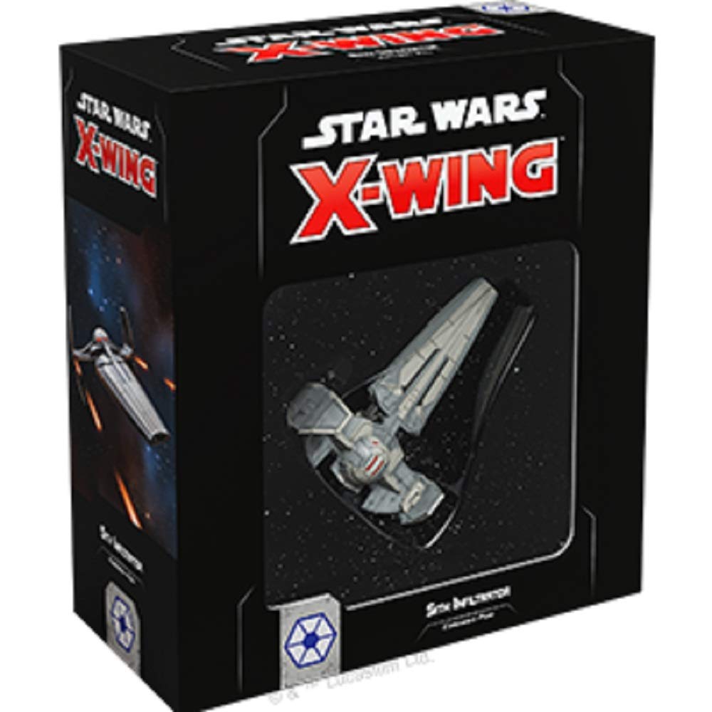 Atomic Mass Games | Star Wars: X-Wing 2. Edition – Sith-Infiltrator | Erweiterung | Tabletop | 2 Spi