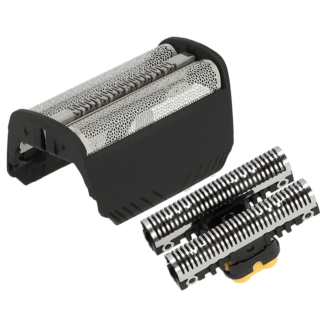 vhbw Kombi-Pack Scherteil kompatibel mit Braun 5743, 5745, 5746, 7493, 7497, 7475, 7504 Elektrorasie