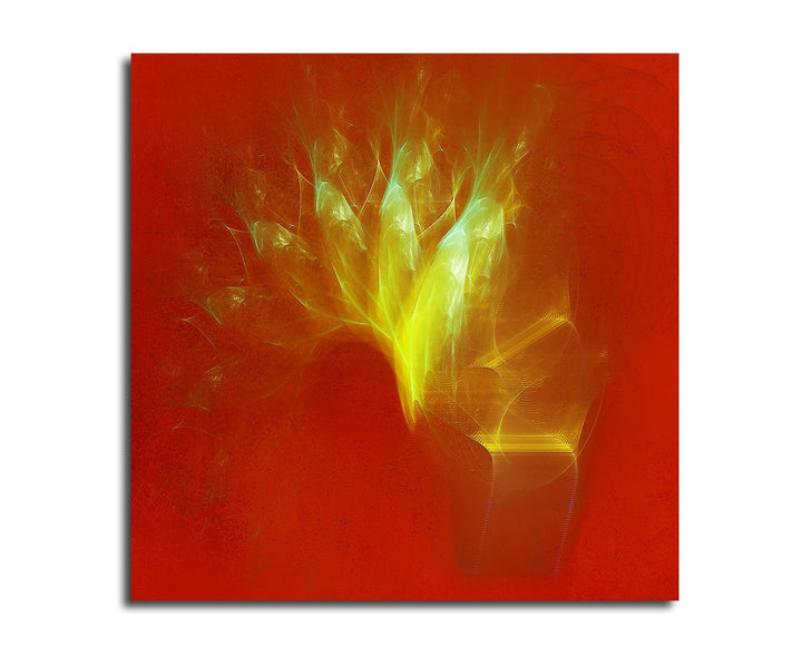Modernes Wandbild Abstrakt019_60x60cm Abstrakte Kunst Kunstdruck auf Leinwand zeitlose Wohnraum Deko