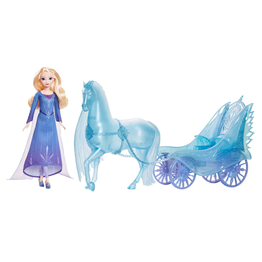 Mattel JBG56 Puppen, ELSA und Nokk Abenteuer-Kutsche, Einheitsgrösse, Elsa und Nokk Abenteuer-kutsch