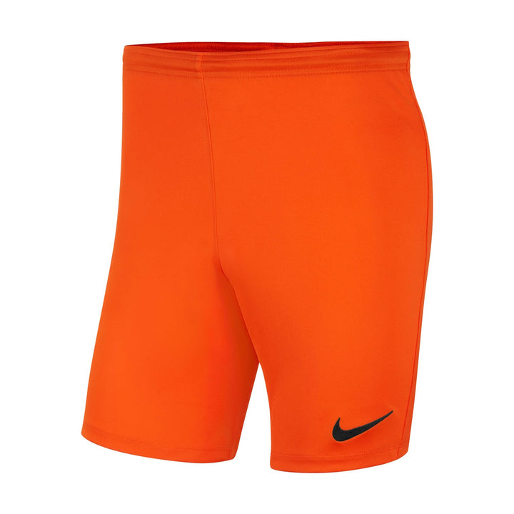 NIKE Men's M Nk Df Park Iii Short Nb K Shorts S Safety Orange/Black, S Safety Orange/Black
