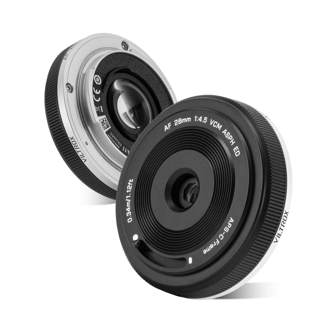 VILTROX 28mm F4.5 XF Autofokus Objektive für Fuji X Mount Kamera Objektive Lenses Kompatibel Fujifui