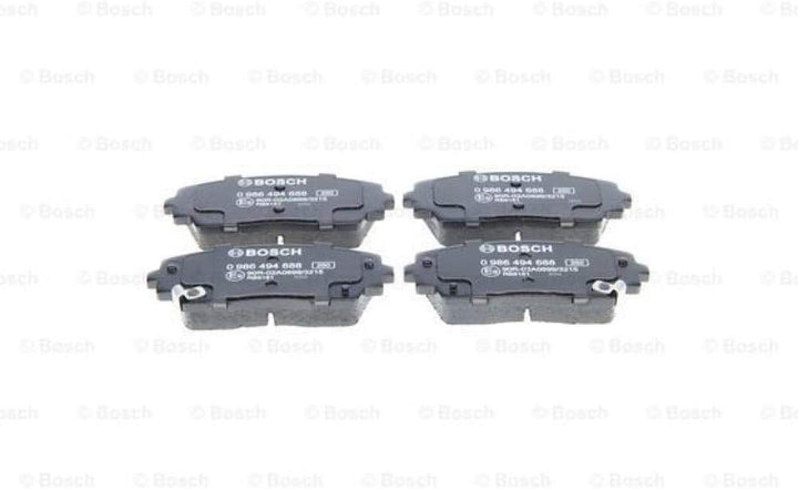 Bosch BP1683 Bremsbeläge - Vorderachse - ECE-R90 Zertifizierung - vier Bremsbeläge pro Set