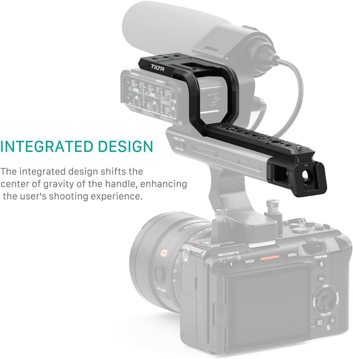 Tilta XLR-Verlängerungshalterung, kompatibel mit Sony FX3 mit 1/4-Zoll-Inbusschlüssel, sichere Verbi