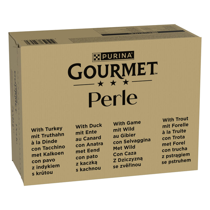 Gourmet Gourmet PURINA GOURMET Perle Erlesene Streifen in Gelee, 96 Portionsbeutel Katzenfutter nass