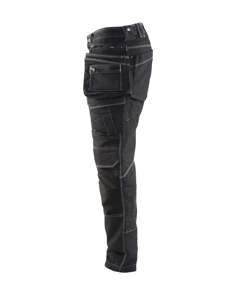Blaklader 19901141 Handwerker-Hose, schwarz, grootte D120 D120 8999, D120 8999