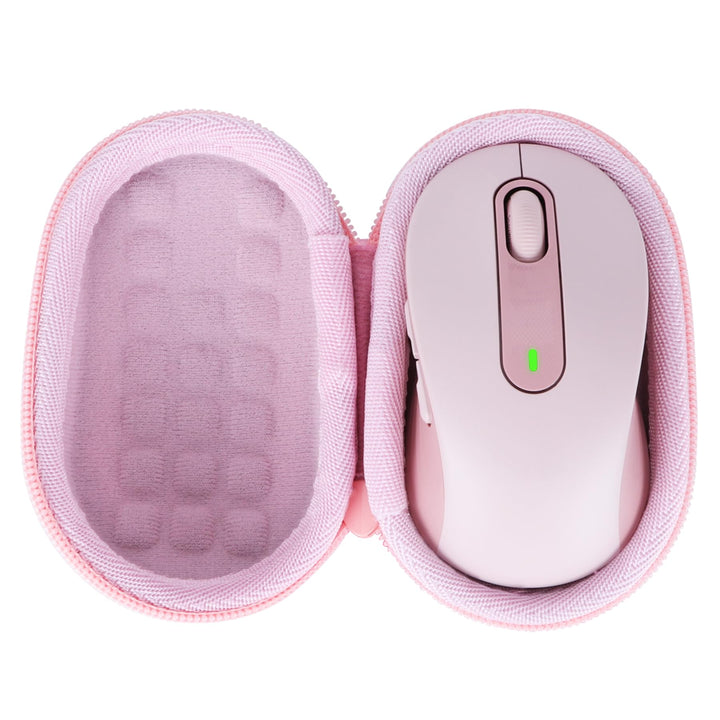 Lebakort Hart Schutz Hülle Etui Tasche für Logitech Signature M650 Maus (Pink) Rose M650 Tasche, Ros