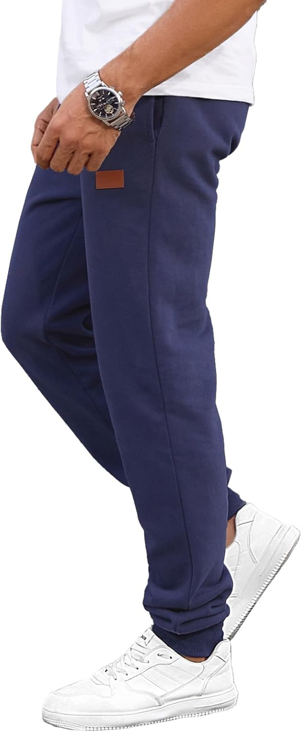 HMIYA Jogginghose Herren Baumwolle Trainingshose Sporthose Freizeithose Lang Hosen Klassische Sweath