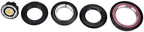 Yosoo Health Gear Tapered Steuersatz 44 56ST, Fahrrad Headset Lager, Headset mit konischem geraden R