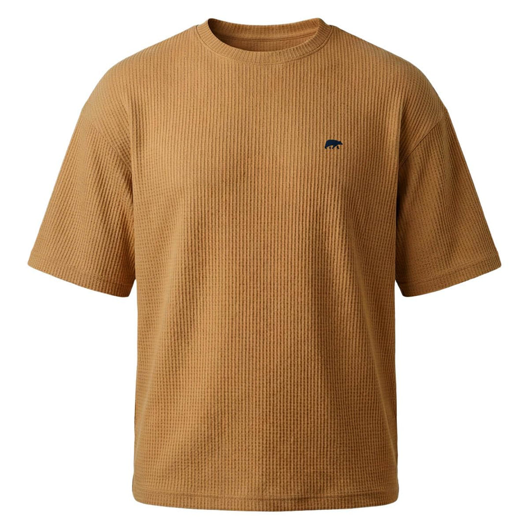 FORSBERG Tundrason Oversized T-Shirt XXL Grosse Grössen Braun, XXL Grosse Grössen Braun